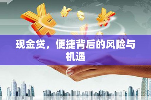 顺义现金贷，便捷背后的风险与机遇