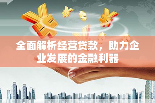 顺义全面解析经营贷款，助力企业发展的金融利器