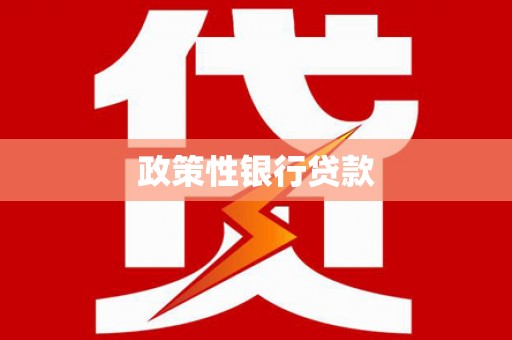 顺义政策性银行贷款