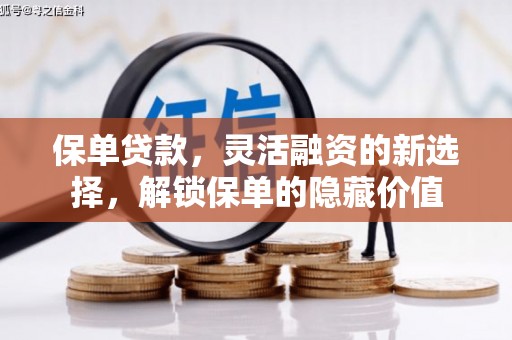 顺义保单贷款，灵活融资的新选择，解锁保单的隐藏价值