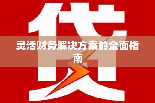 顺义灵活财务解决方案的全面指南