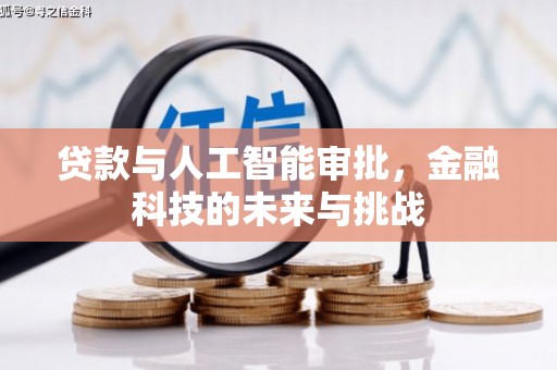 顺义贷款与人工智能审批，金融科技的未来与挑战