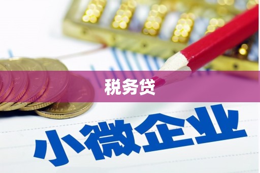 顺义税务贷