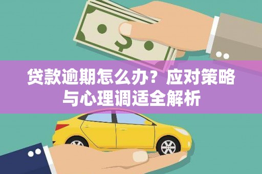 顺义贷款逾期怎么办？应对策略与心理调适全解析